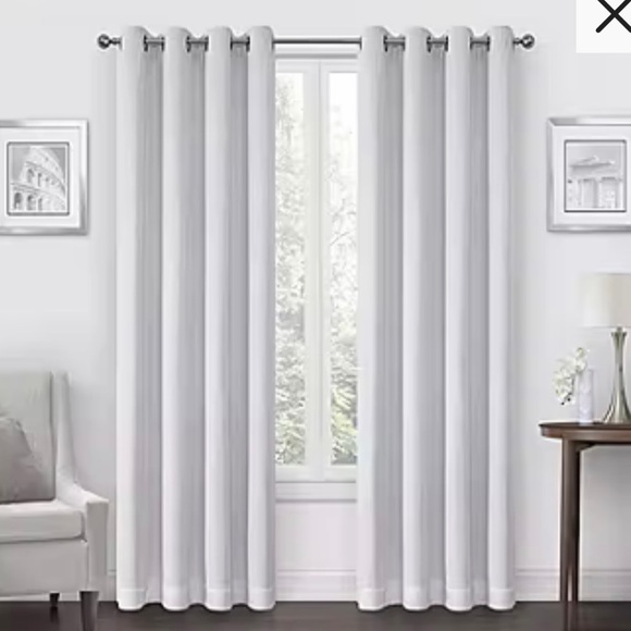ONE Blackout Grommet Top Curtain Panel - Picture 6 of 6